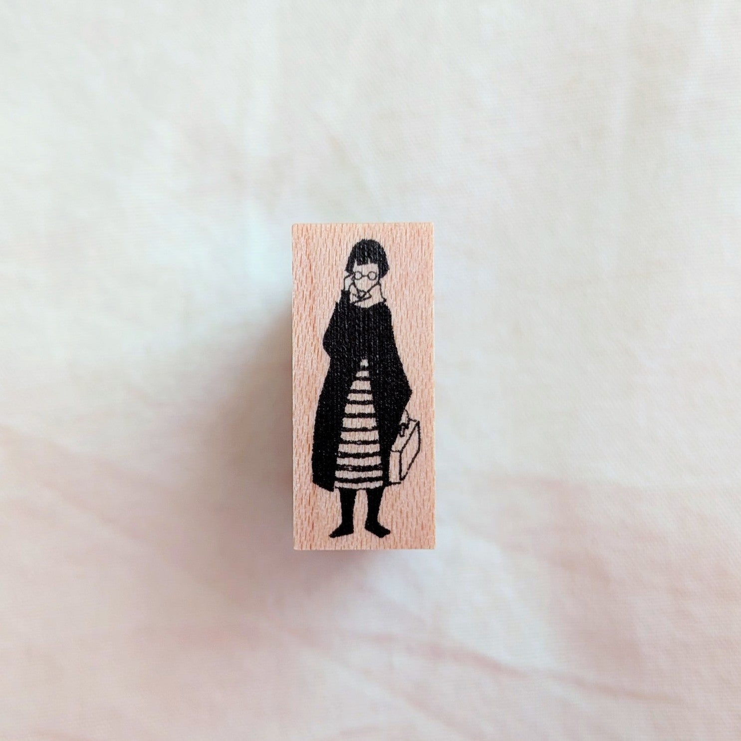 MA7stamp / Rubber Stamp -Nice to meet you, Fumiko