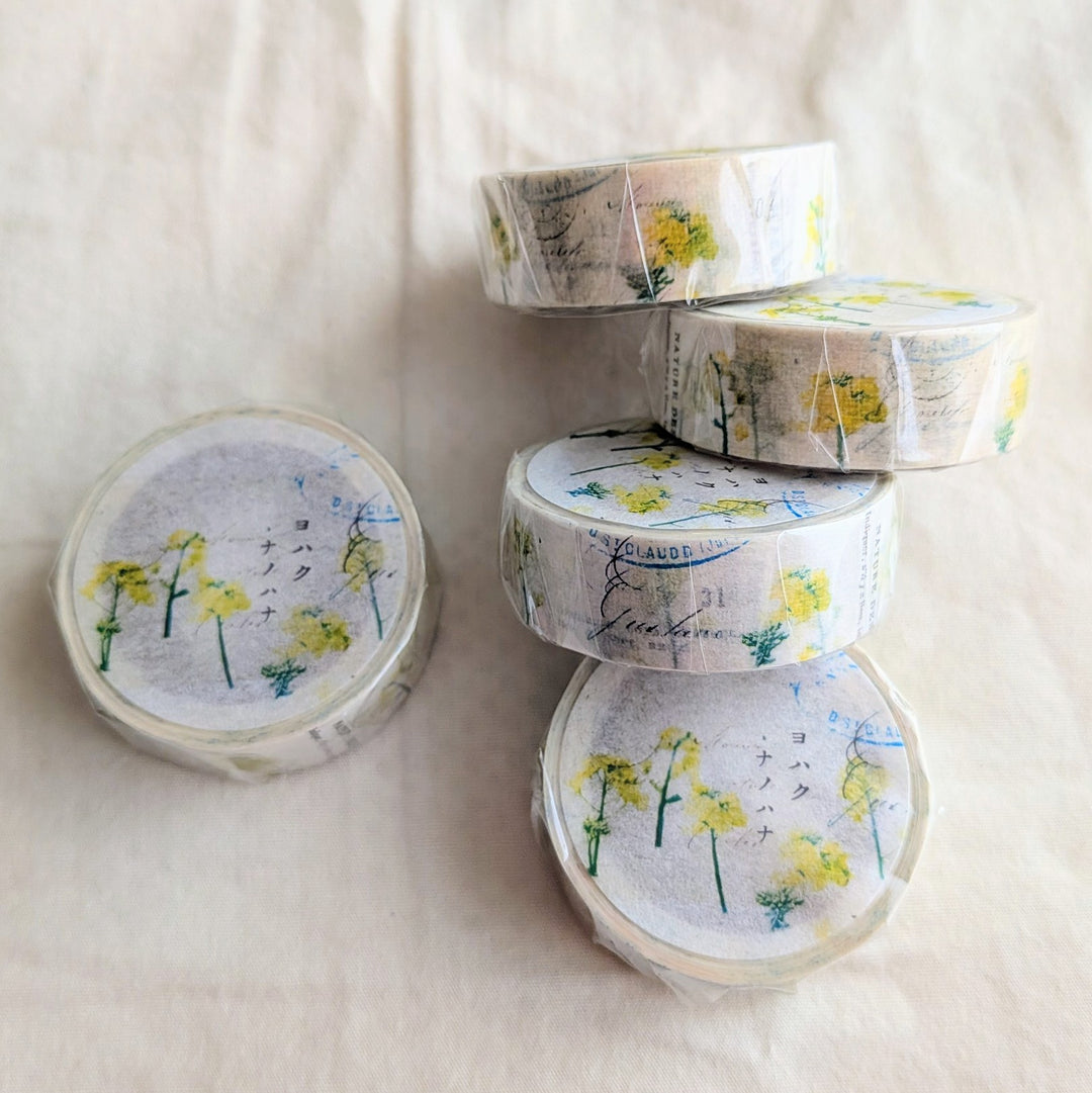 Yohaku / Washi Tape -Rapeseed Blossoms Y-188