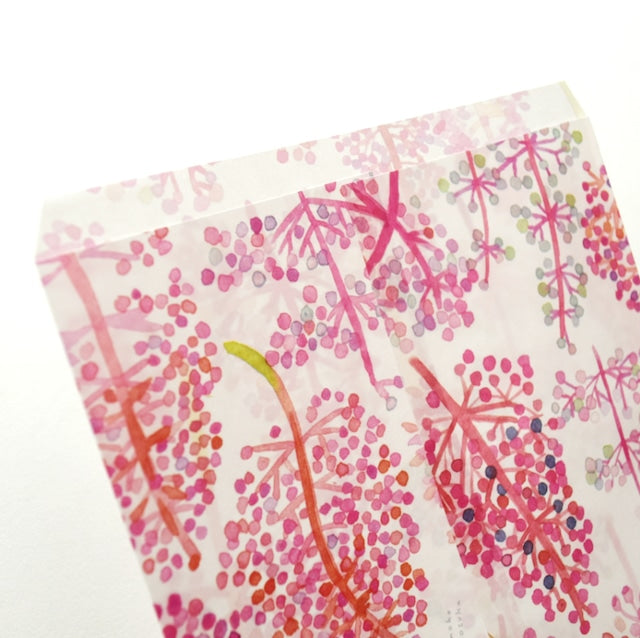 Tomoko Shinozuka / envelope 5set - Asian Grapes