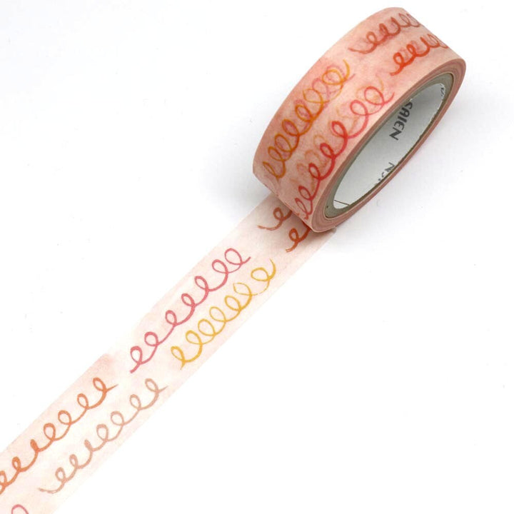 Miki Tamura / 5-Color Torn Washi Tape Art Set -Pattern