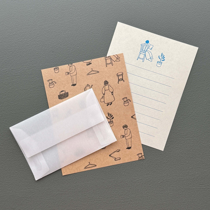 Tobimatsu Shoichiro x Mizushima / Small Letter Set -Everyday Life Designs