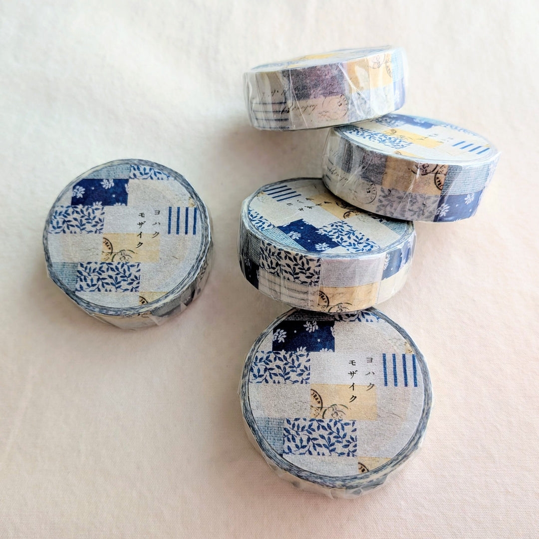 Yohaku / Washi Tape Collaboration with CHECK&STRIPE -Mosaic YC-026