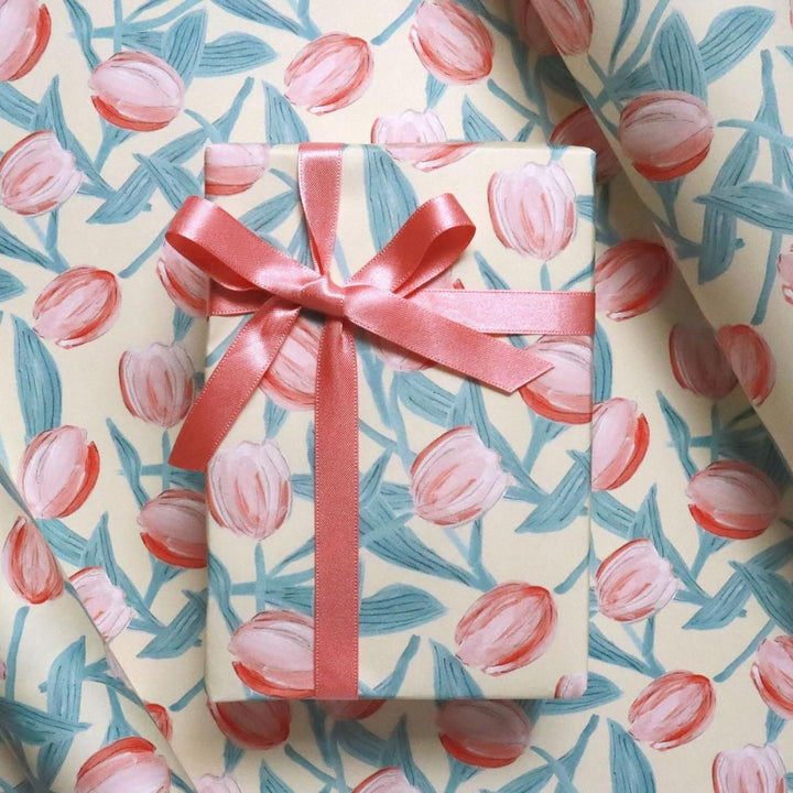 REGARO PAPIRO / Wrapping Paper -Tulip Gift /5 sheets