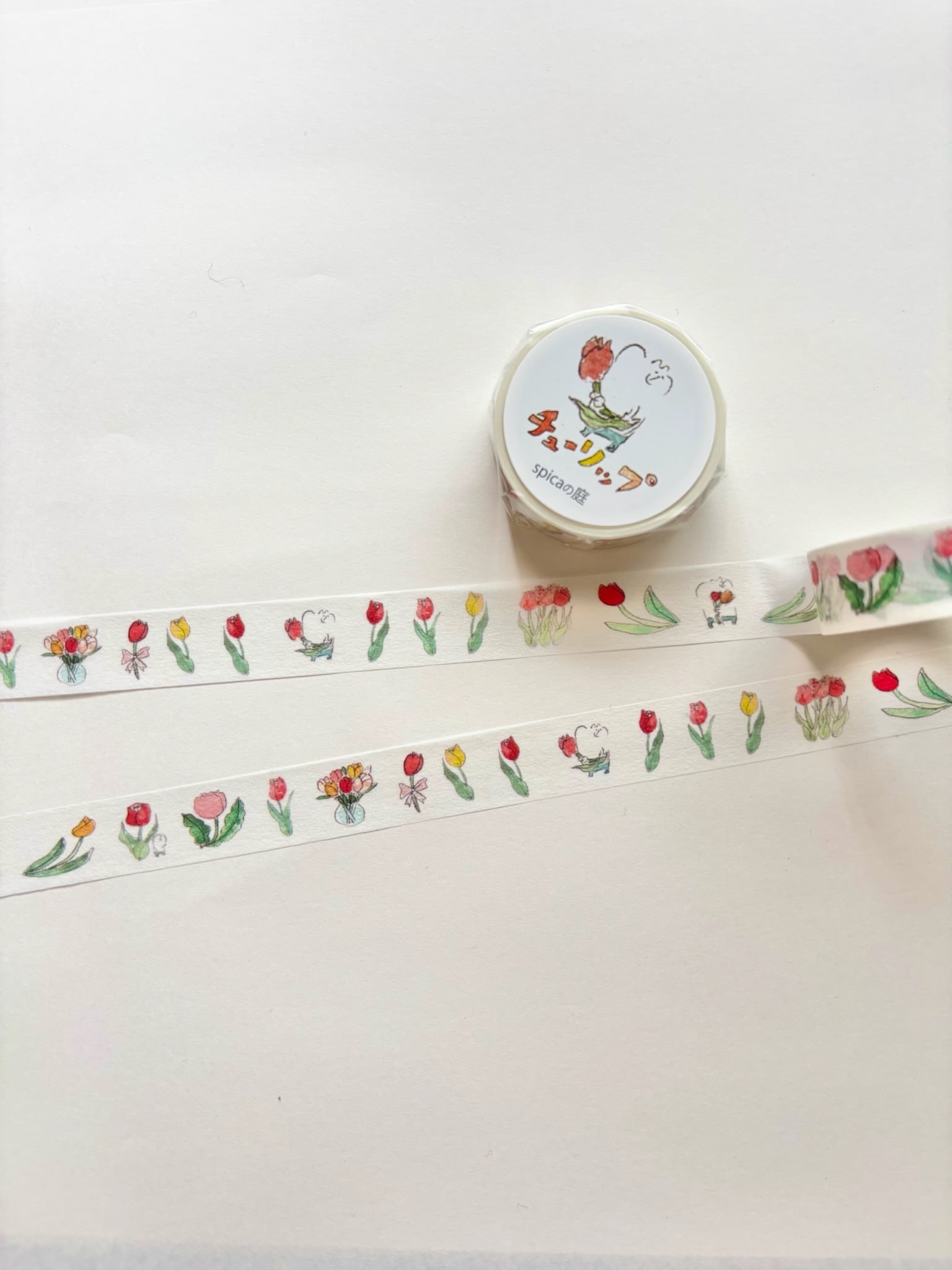 spica garden / Washi Tape -muu-chan Tulips SM73