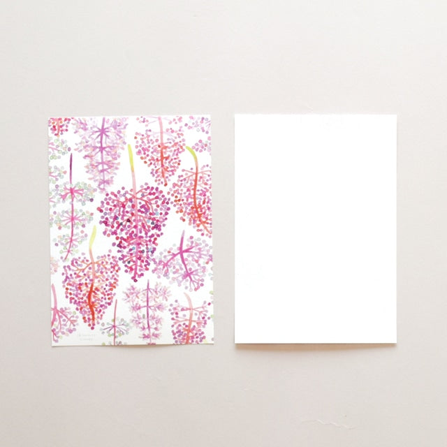 Tomoko Shinozuka / Mini Letter Paper - Asian Grapes