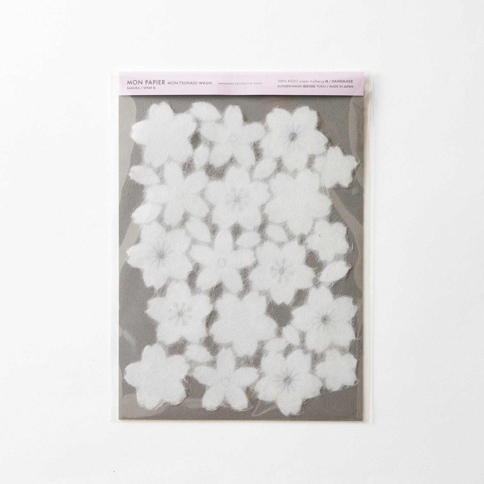 WACCA JAPAN / MON Paper A4 Washi sheet -Cherry Blossoms WP48