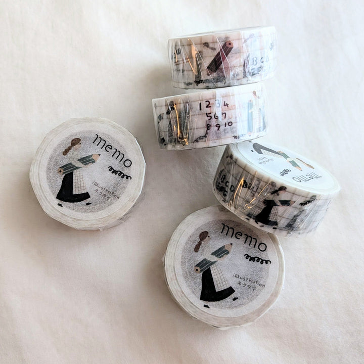 Necktie / Washi Tape -Collecting Mountain Hearts