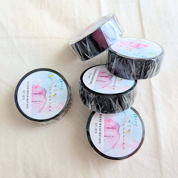 Yohaku /Clear Masking Tape -Planetarium CT-013