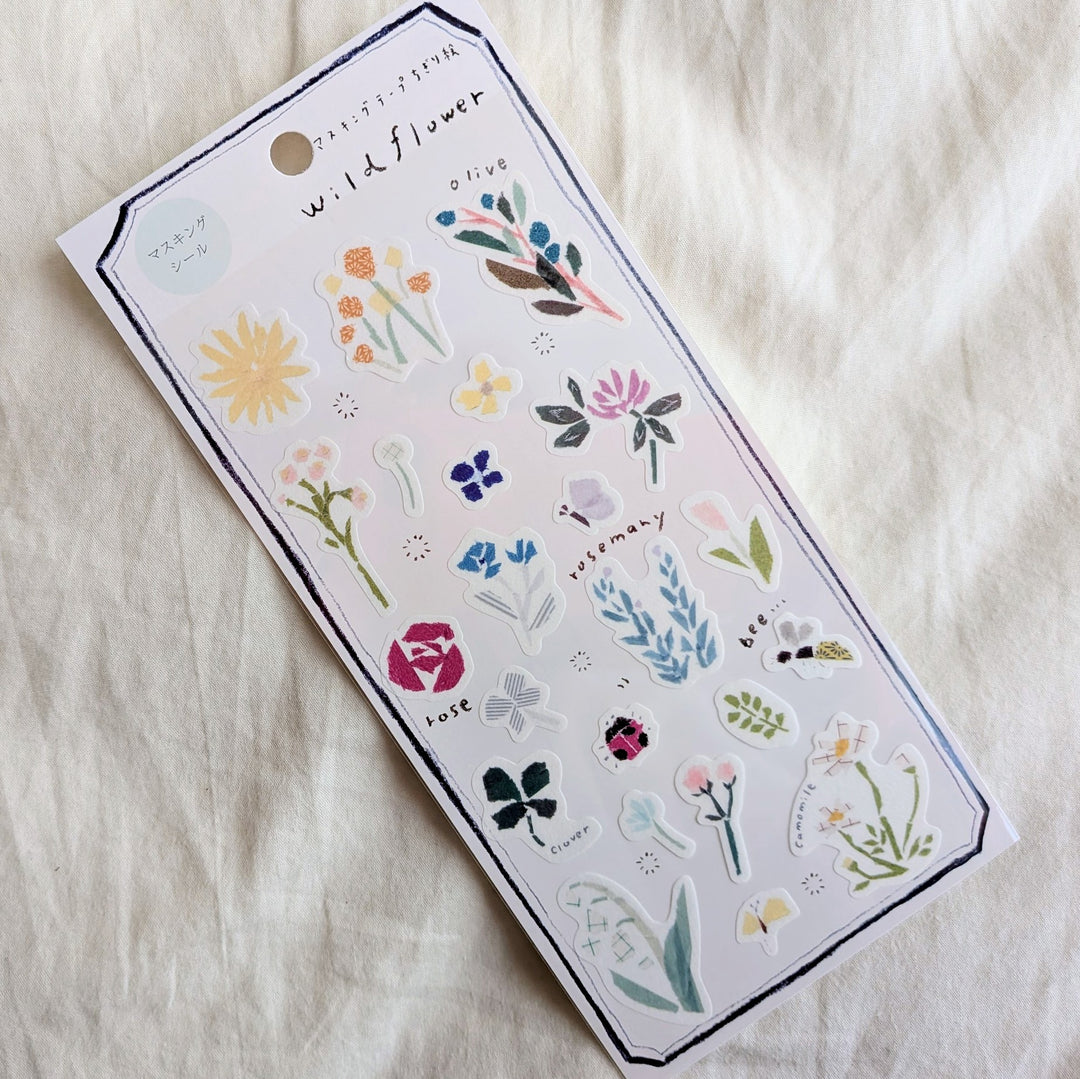 Miki Tamura / Masking Sticker -wild flower