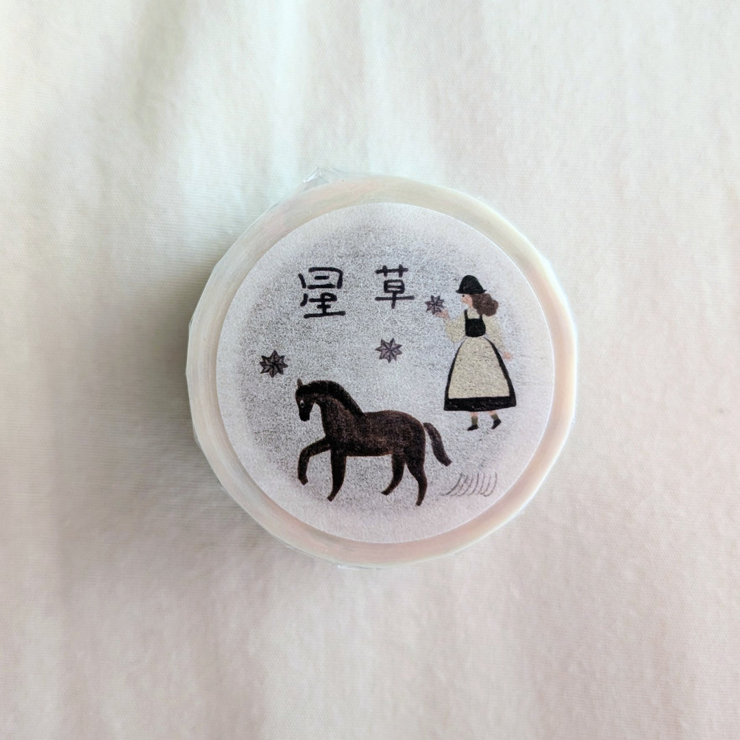 Necktie / Washi Tape -Star Grass