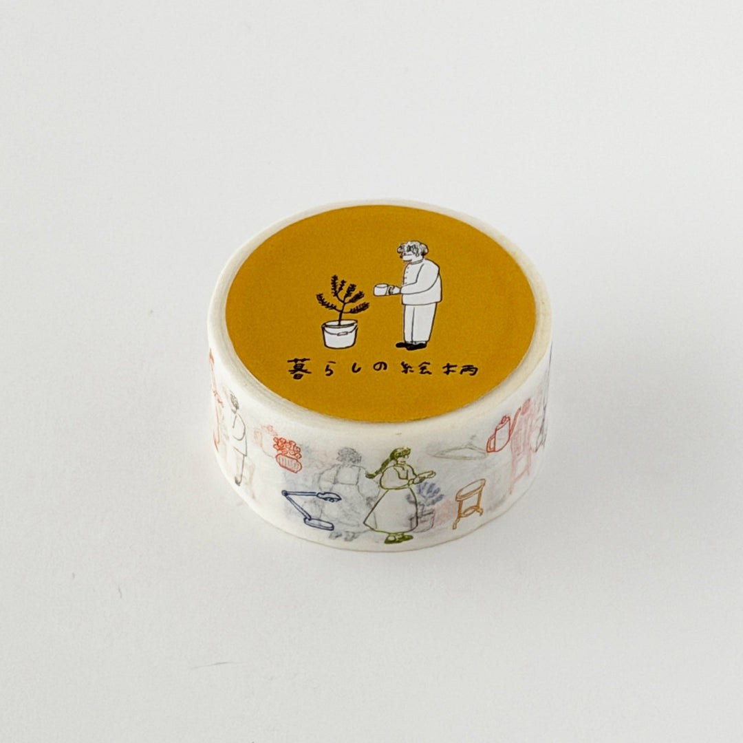 Tobimatsu Shoichiro x Mizushima / Washi Tape -Motifs of Daily Life
