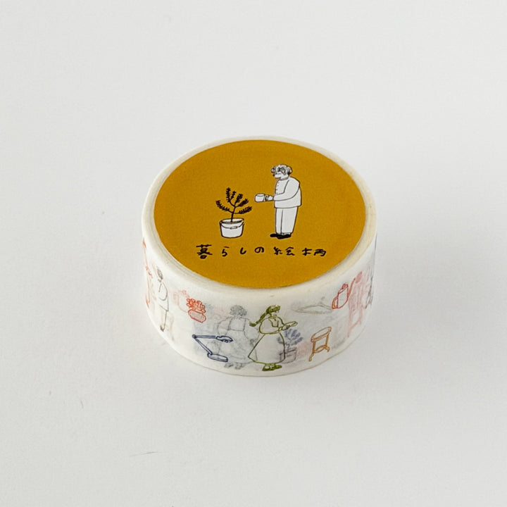 Tobimatsu Shoichiro x Mizushima / Washi Tape -Motifs of Daily Life