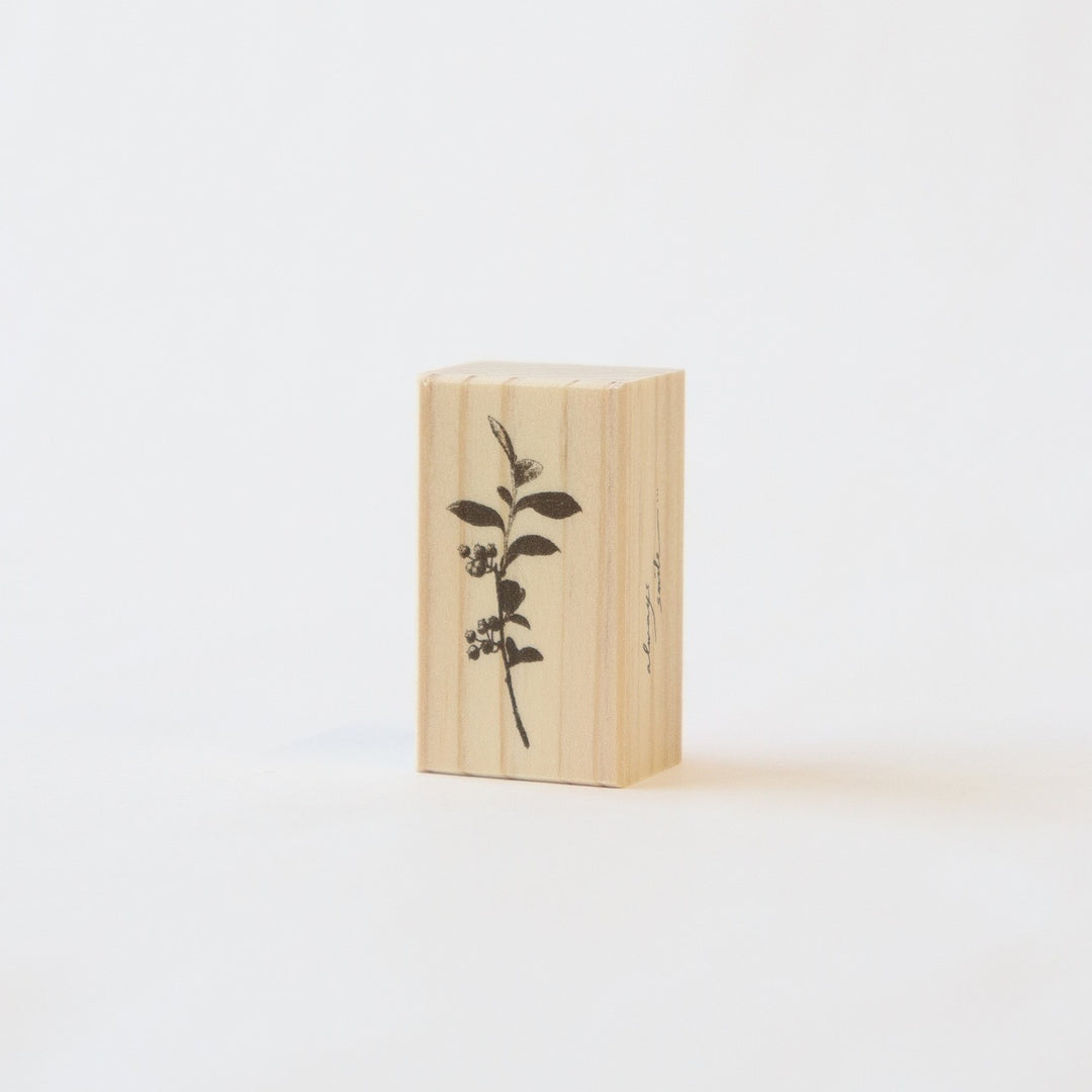 always smile.../ Rubber Stamp -Blueberry S