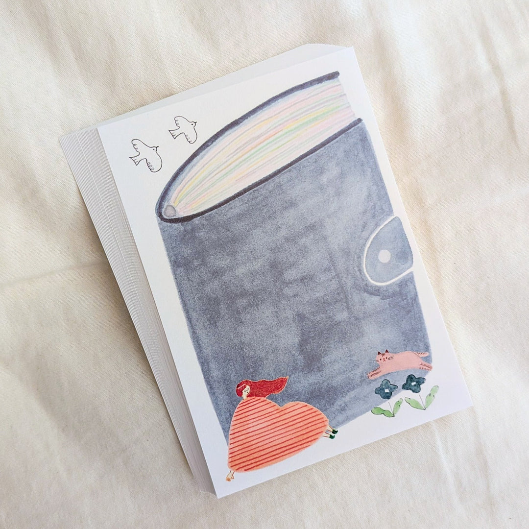 Cotori Cotori / Memo Pad -Large journal and girl