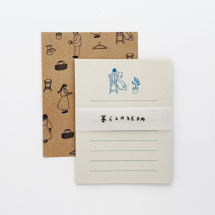 Tobimatsu Shoichiro x Mizushima / Small Letter Set -Everyday Life Designs