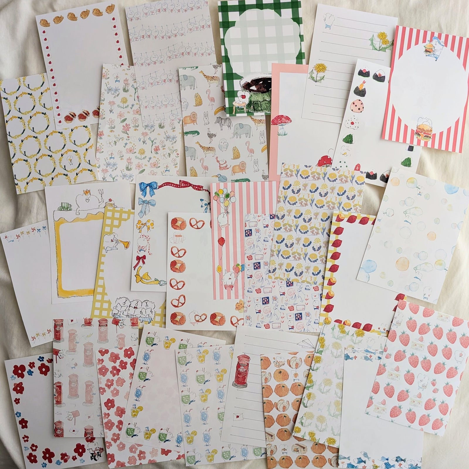 spica garden / A6 Letter Paper - 30 Designs A6-1