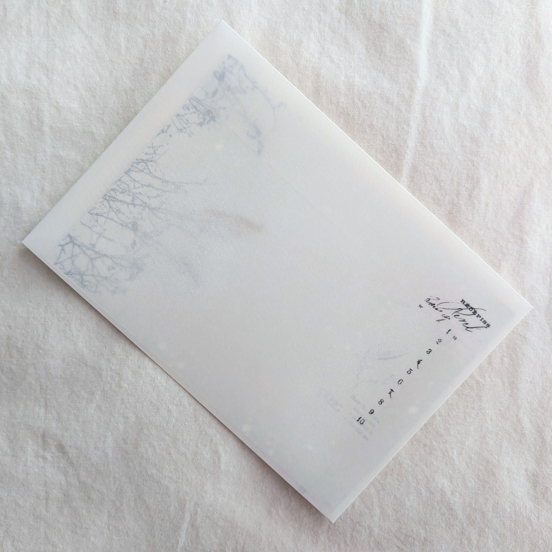 Yohaku / Letter Writing Set -Snow Play M-211