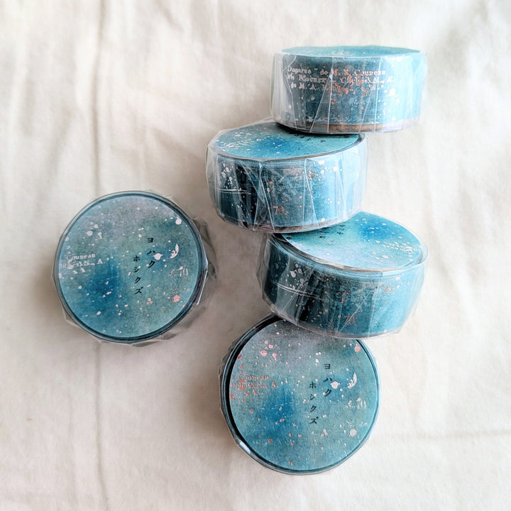 Yohaku / Foil-stamped Dicut Washi Tape -Stardust YD-001