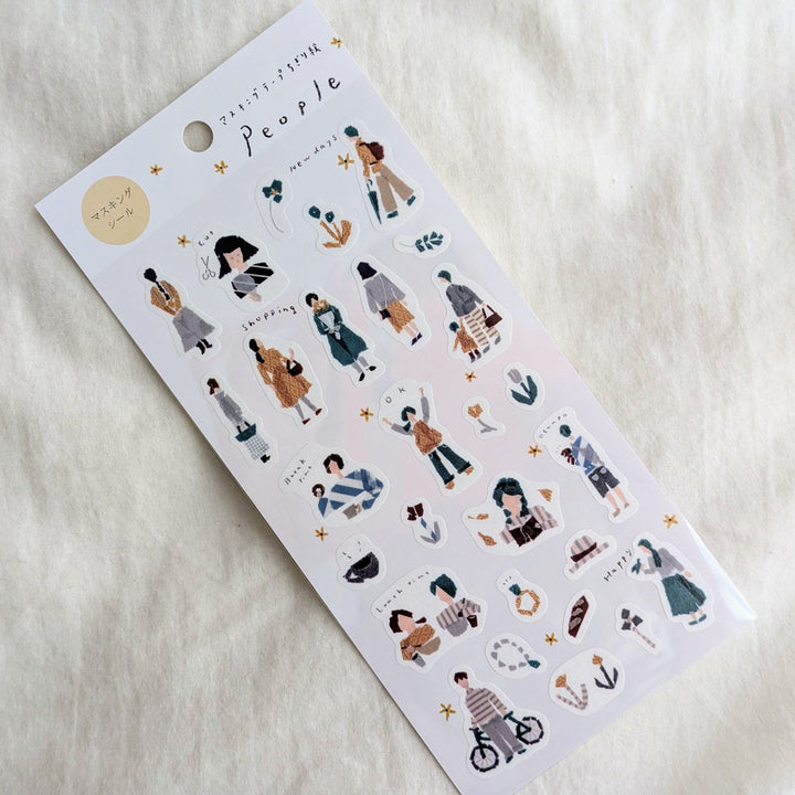 Miki Tamura / Masking Sticker -People