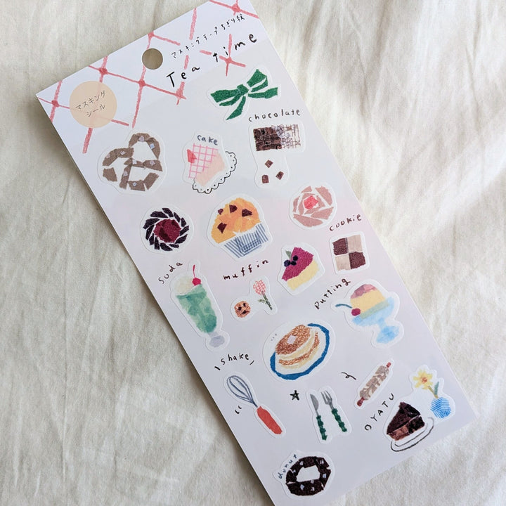 Miki Tamura / Masking Sticker -Tea time