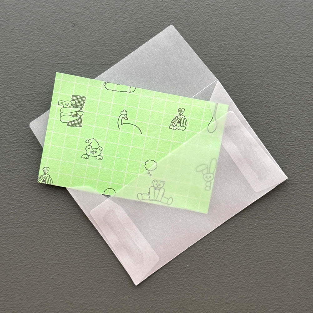 Tobimatsu Shoichiro x Mizushima / Small Letter Set -Cheering Animals