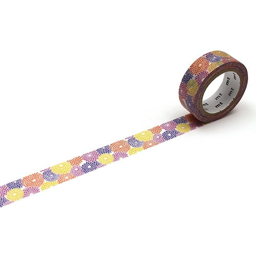 mt x SOU SOU/ Washi Tape - Chrysanthemum Assortment MTSOU09
