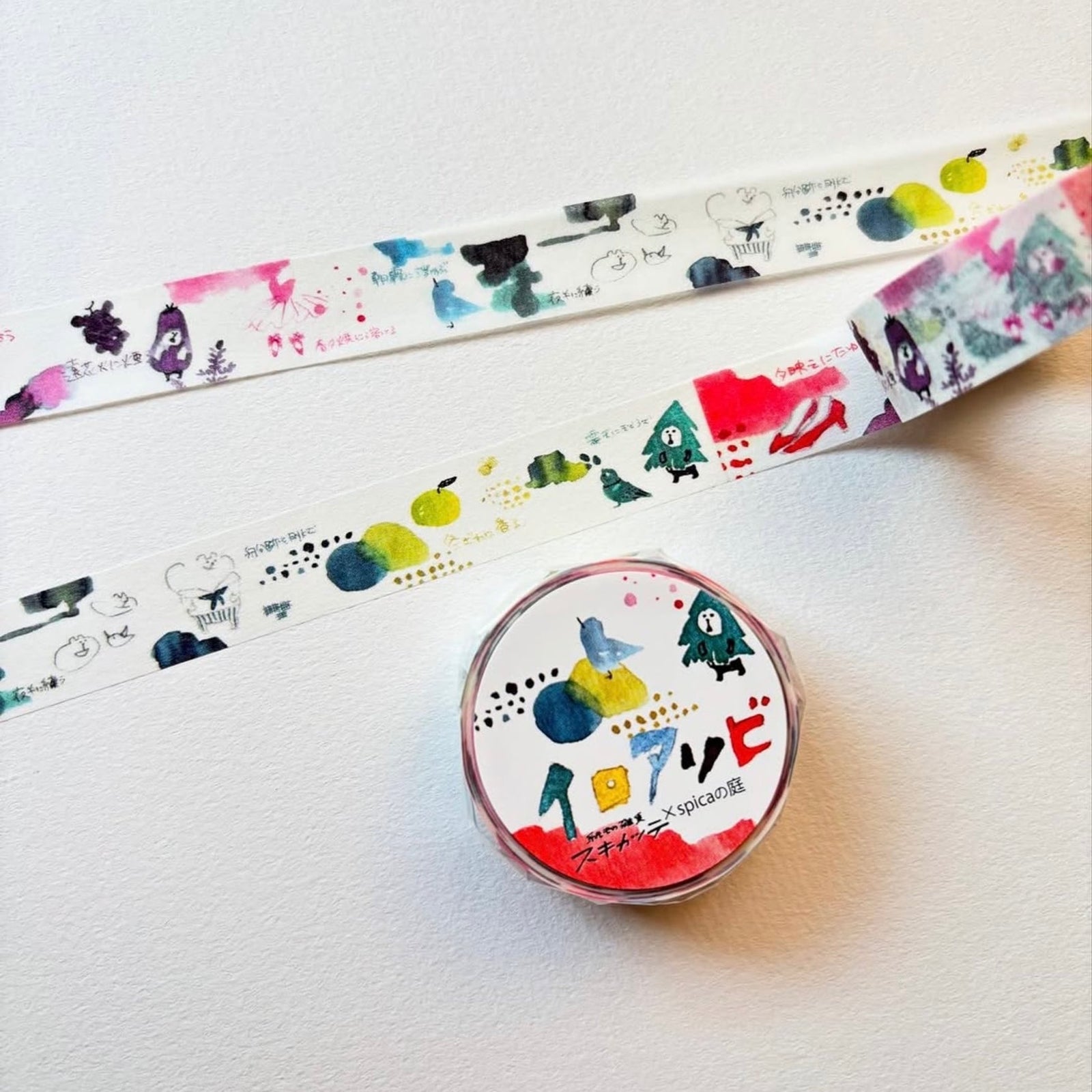 spica garden / Washi Tape -muu-chan Play with Colors SM58 