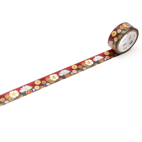 mt x SOU SOU/ Foil-staming Washi Tape - Kinran Donsu MTSOU31