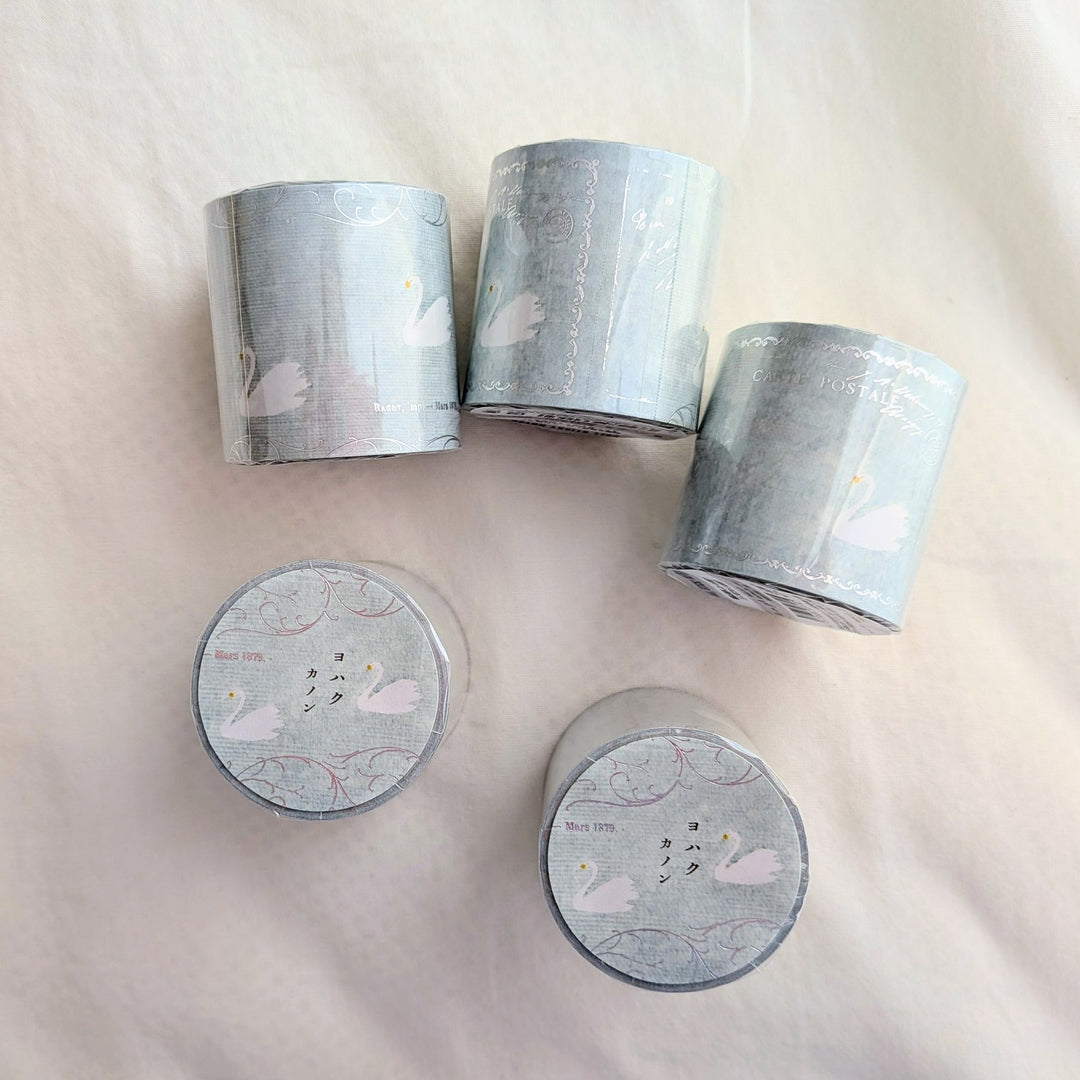 Yohaku / Foil-stamped Rolled Sticky Note -Canon RH-003