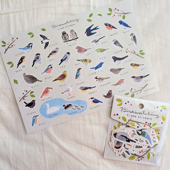 Itsuko Naka / Flake Stickers -Birdwatching FS