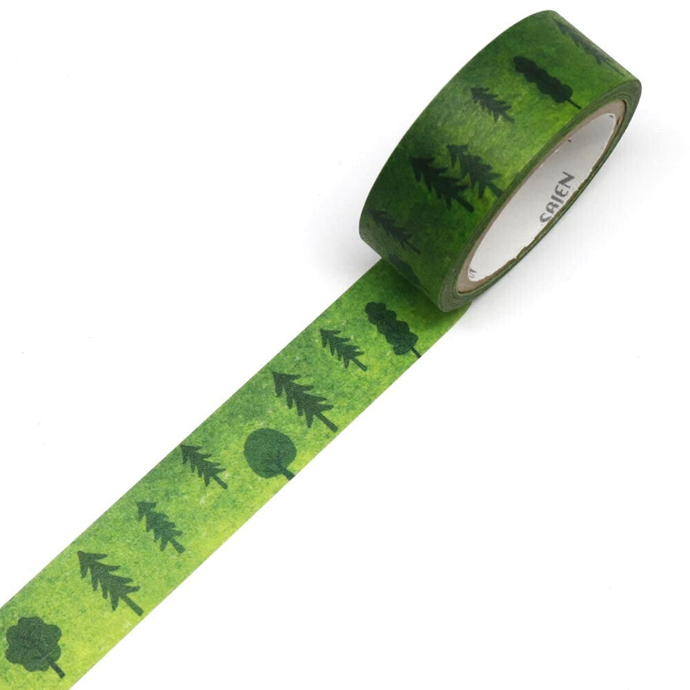 Miki Tamura / 5-Color Torn Washi Tape Art Set -Nature
