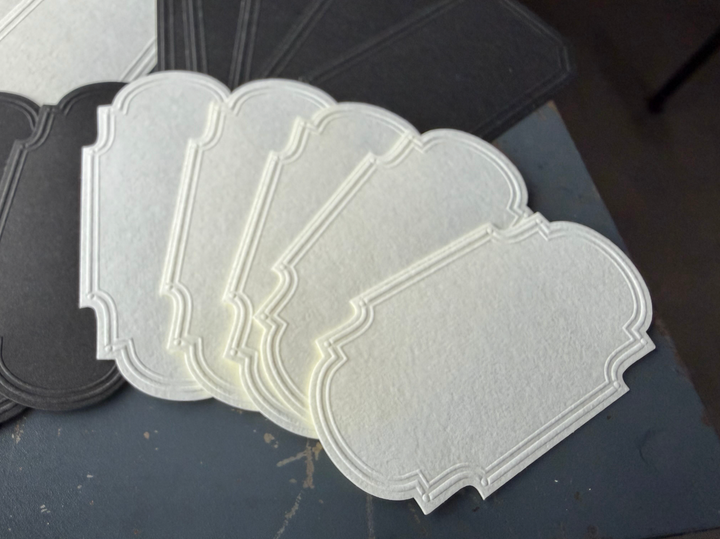 OEDA LETTERPRESS / ENBOSS STICKER BOX