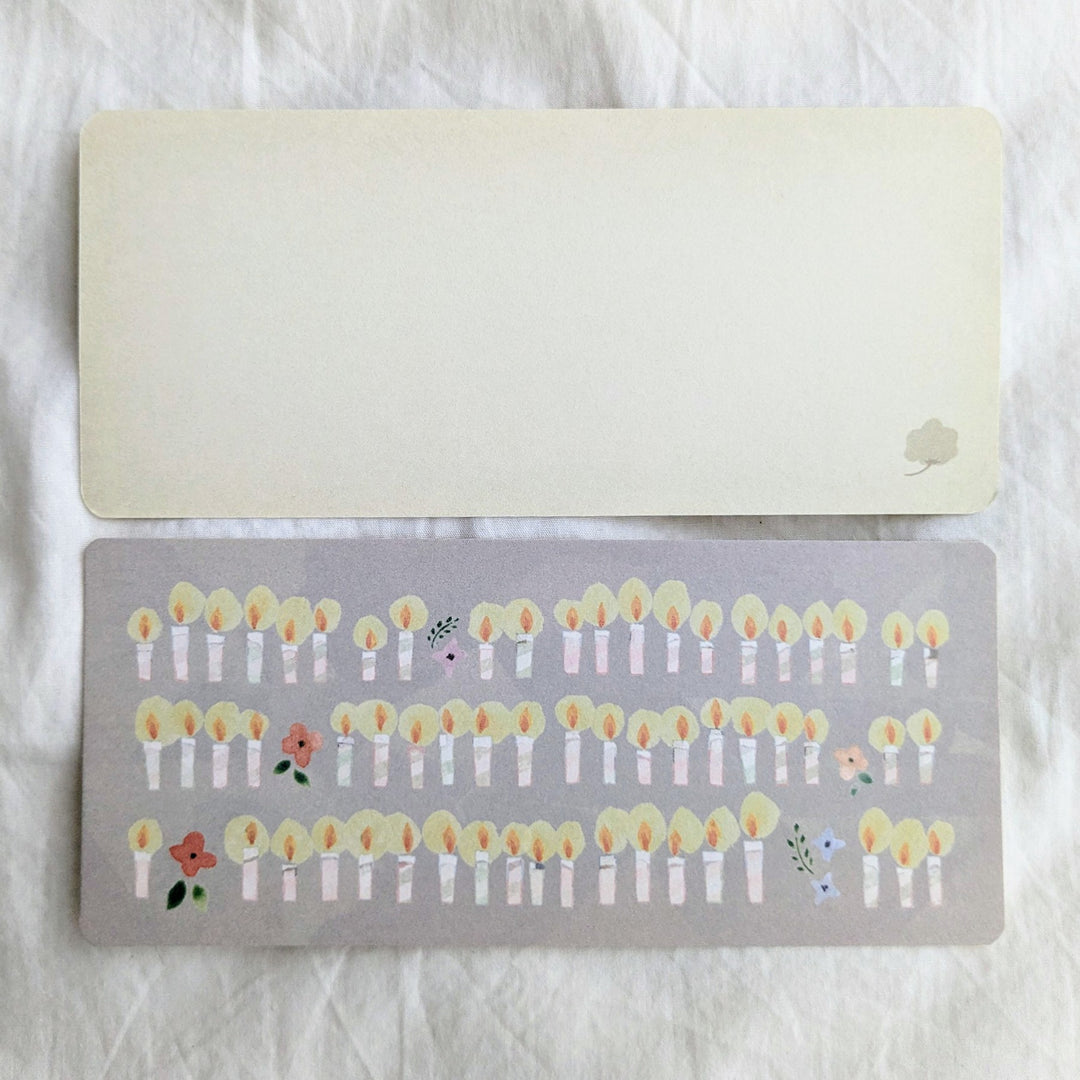 Yuko Omori / Note card -rousoku