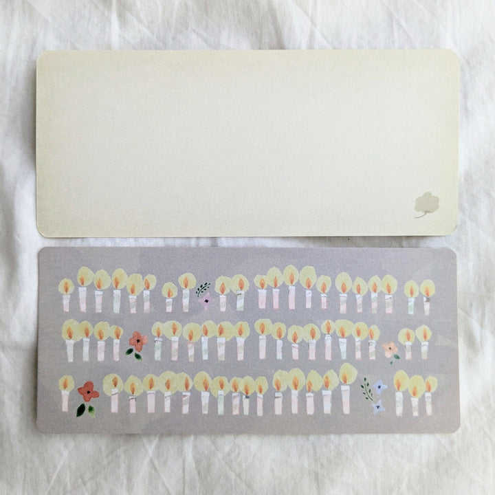 Yuko Omori / Note card -rousoku