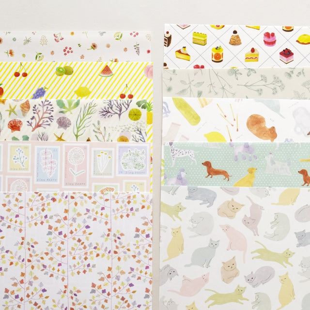 Tomoko Shinozuka / Little paper stack | A5 design paper