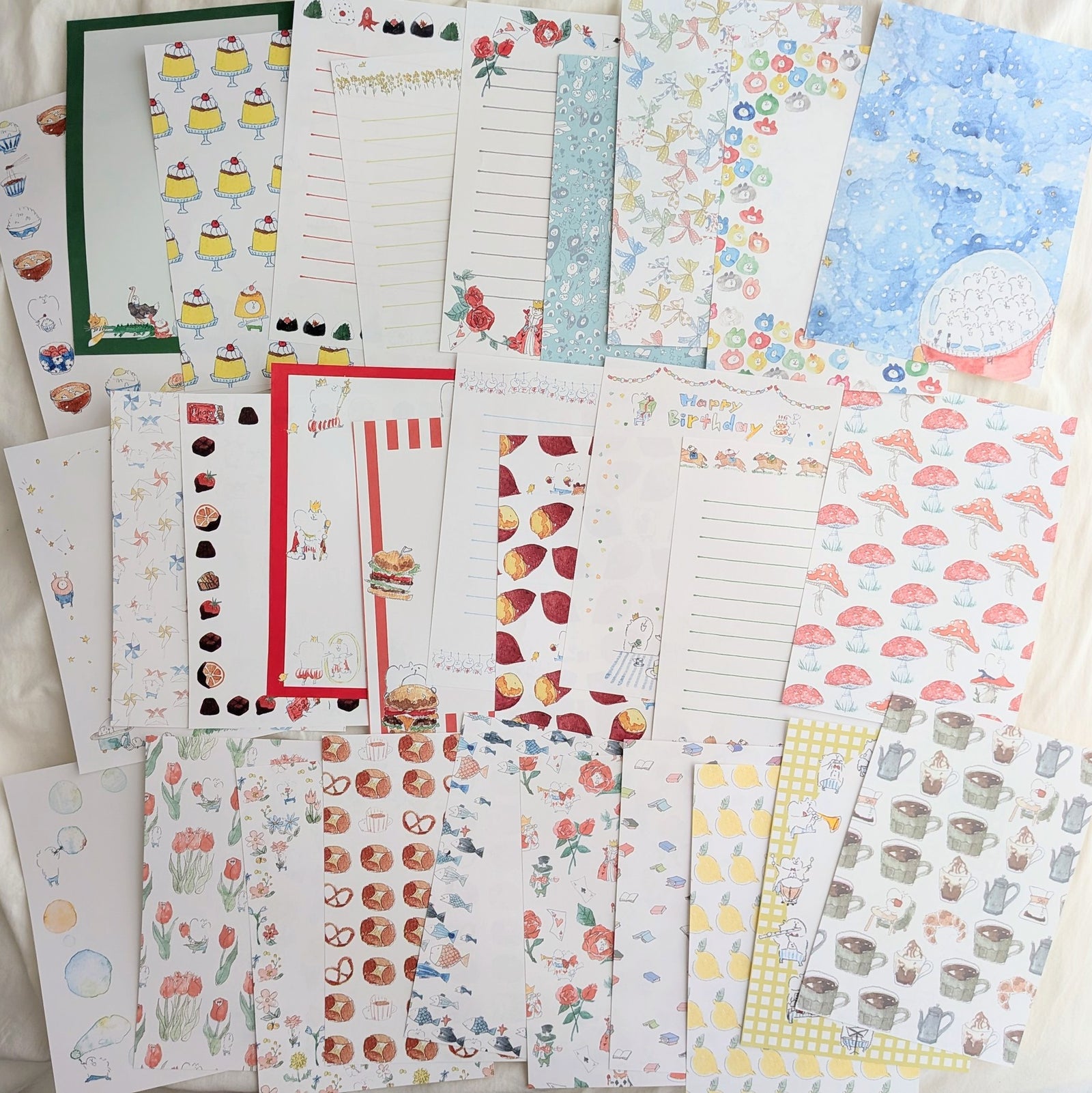 spica garden / A5 Letter Paper - 30 Designs A5-1