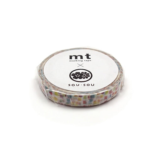 mt x SOU SOU/ Washi Tape - Paint Palette MTSOU04