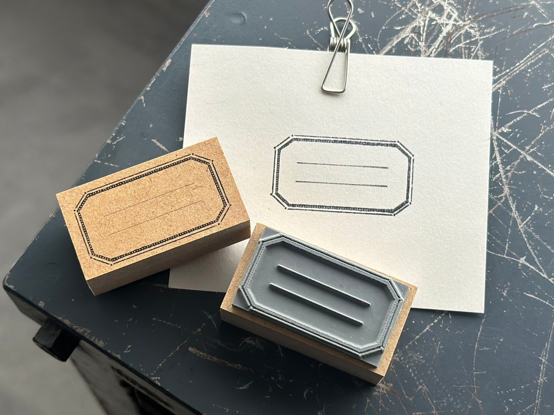OEDA LETTERPRESS / Original rubber stamp 023