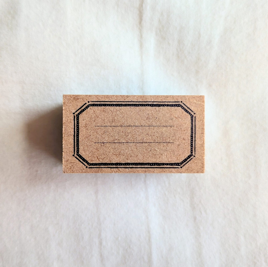 OEDA LETTERPRESS / Original rubber stamp 023