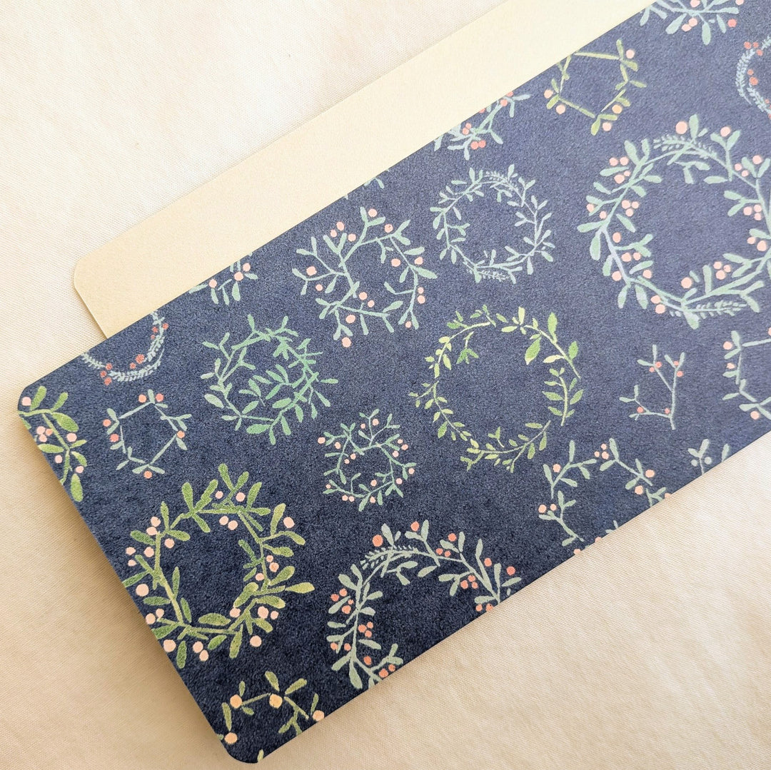 Yuko Omori / Note card -yadorigi navy