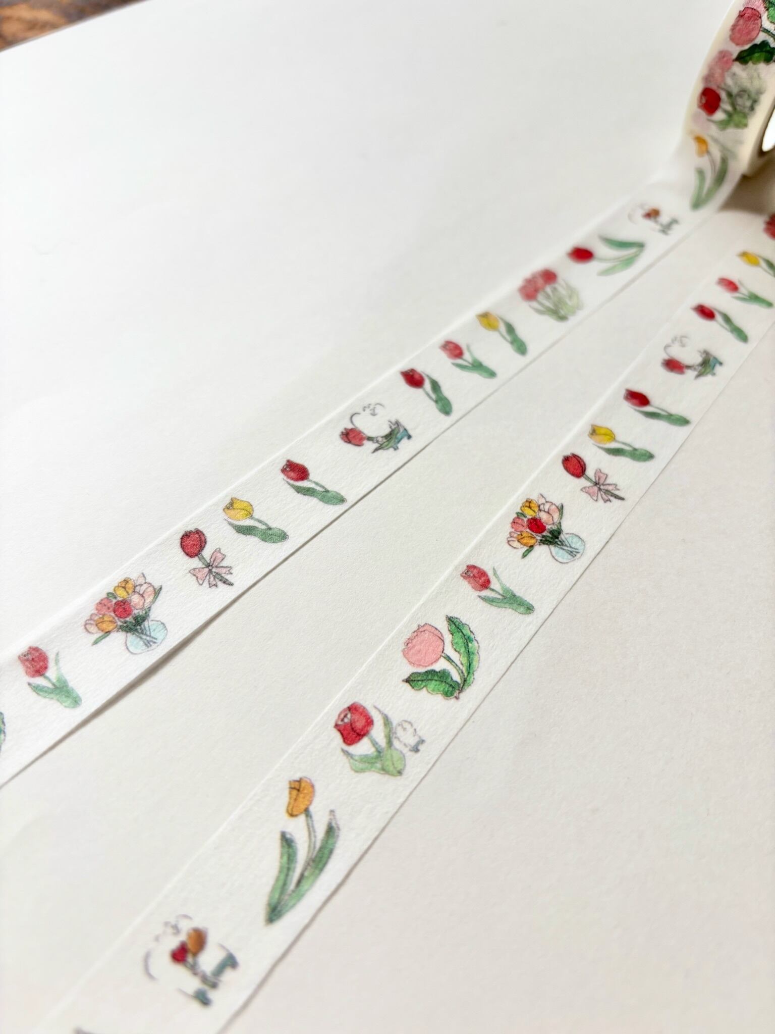 spica garden / Washi Tape -muu-chan Tulips SM73