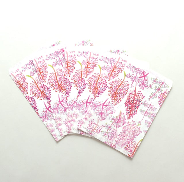 Tomoko Shinozuka / envelope 5set - Asian Grapes