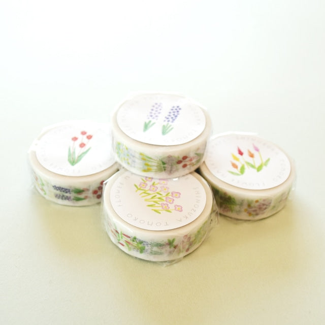 Tomoko Shinozuka / Washi tape -Full Bloom