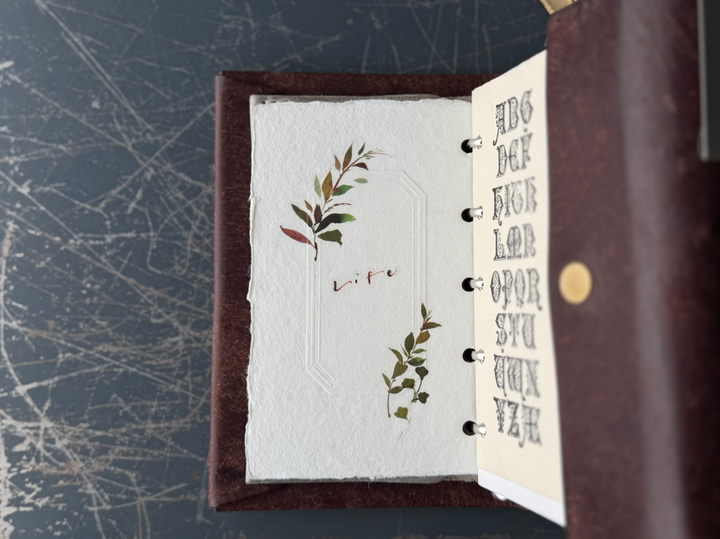 OEDA LETTERPRESS / ENBOSS STICKER BOX