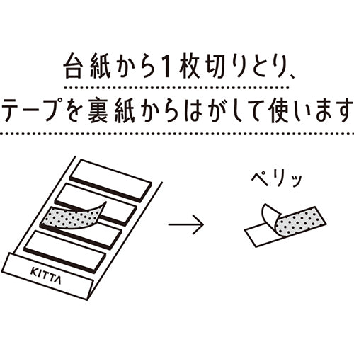 Washi Tape KITTA -Pottery2 KITH005
