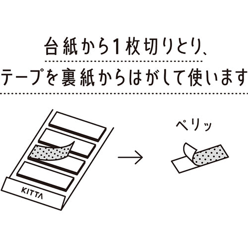 Washi Tape KITTA -Pattern KIT061