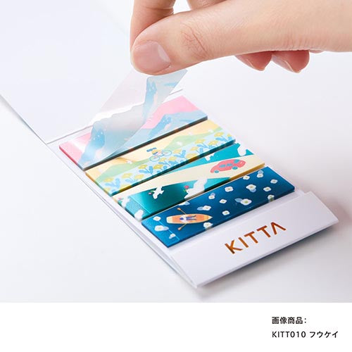 Washi Tape KITTA Cliar 15mm -Scenery KITT010