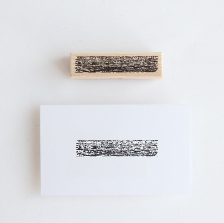 Rubber Stamp -Water surface
