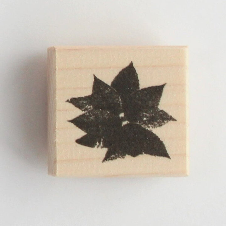 Rubber Stamp -Poinsettia