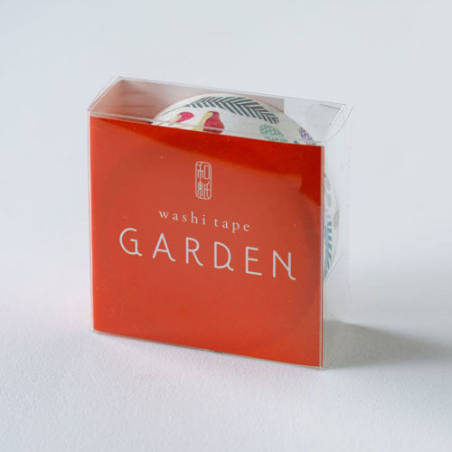 Yuzen washi Tape -GARDEN No.2 White 29822
